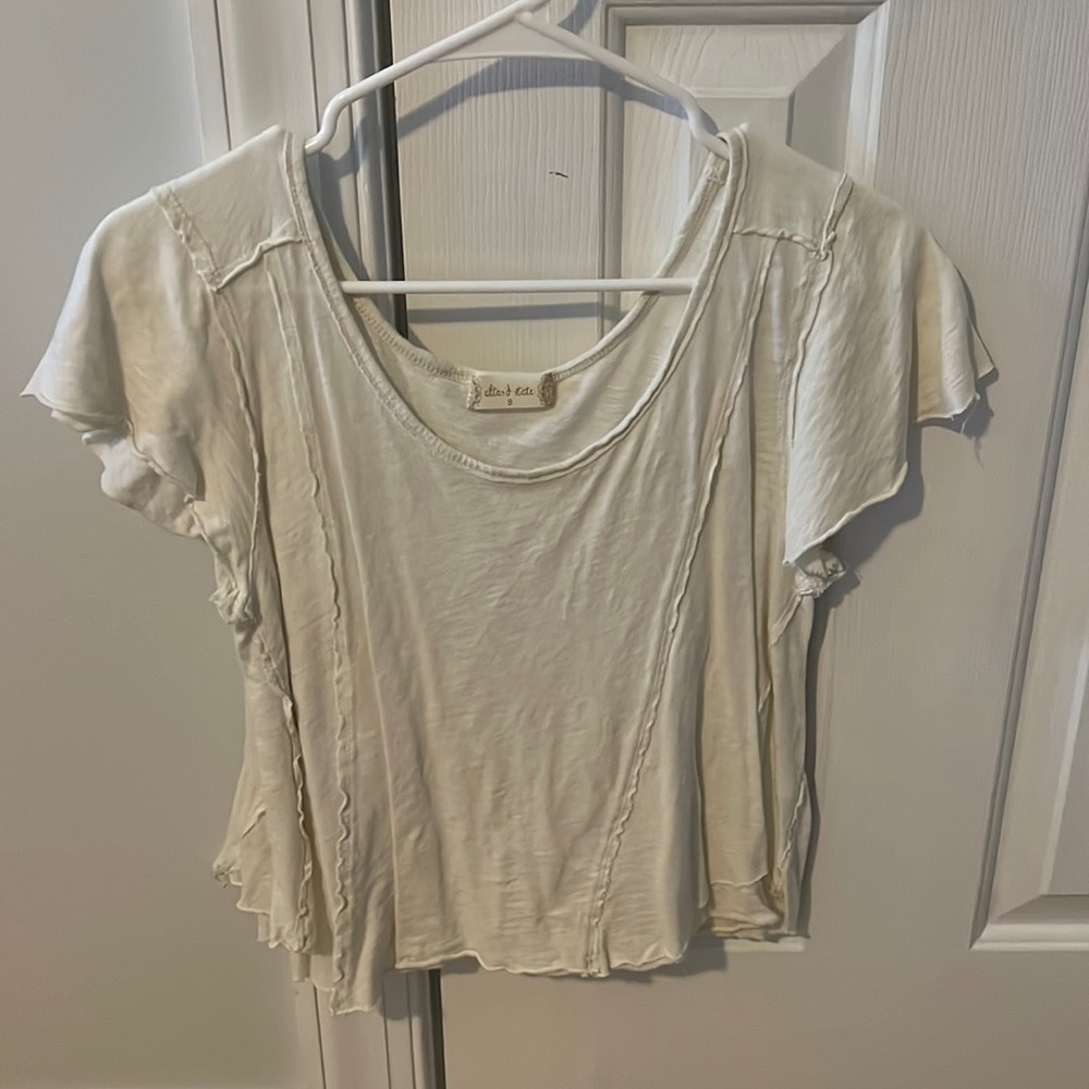 Altard state super cute cream shirt